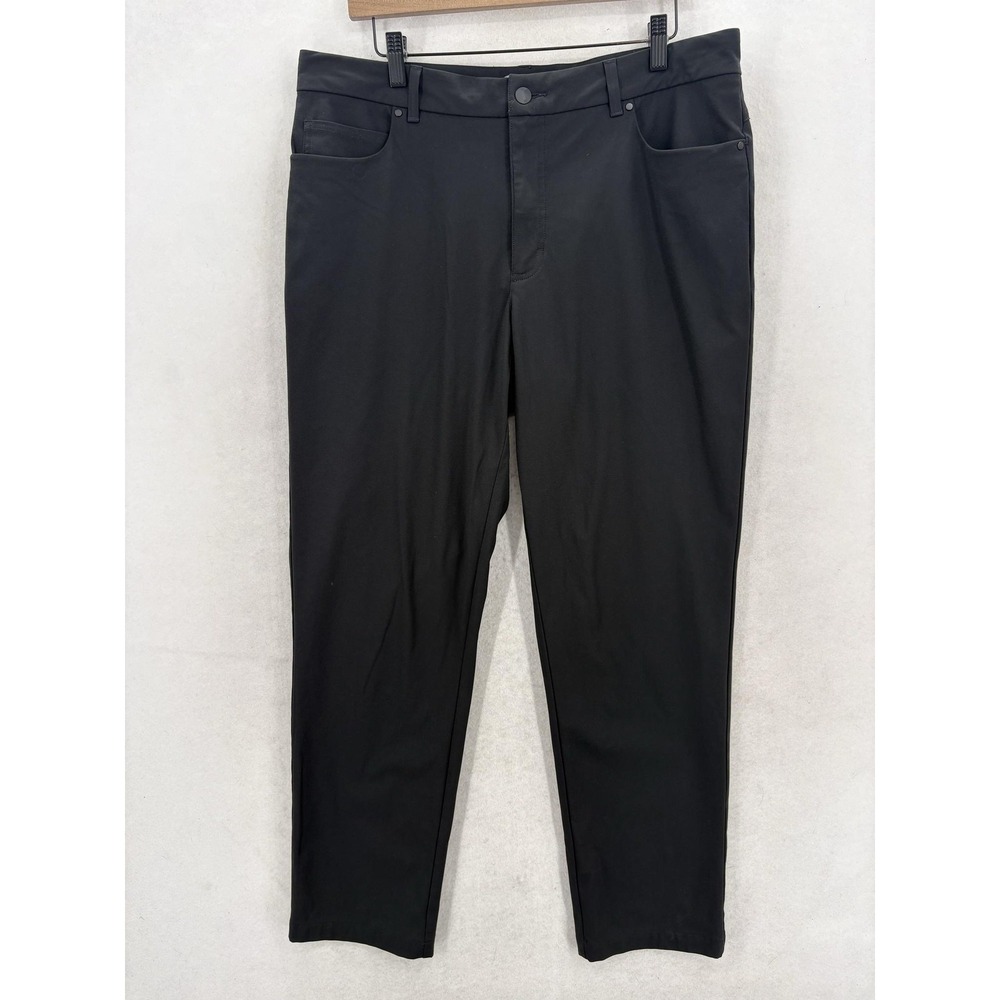 VRST Limitless 5 Pocket Pants Mens 36x30 Black Performance Stretch Casual Golf